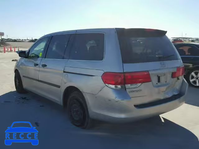 2008 HONDA ODYSSEY LX 5FNRL38298B116459 image 2