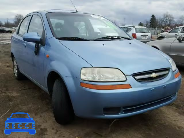 2004 CHEVROLET AVEO LS KL1TJ52674B222027 зображення 0