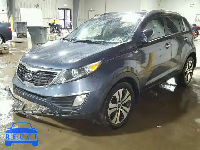 2011 KIA SPORTAGE E KNDPCCA28B7037475 image 1