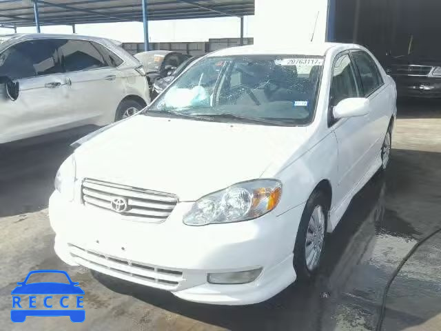 2003 TOYOTA COROLLA 1NXBR32E73Z067437 image 1