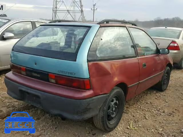 1993 GEO METRO 2C1MR2462P6704426 зображення 3