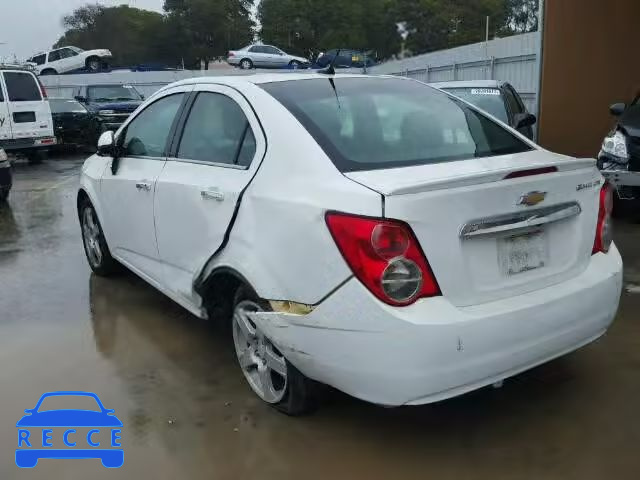 2014 CHEVROLET SONIC LTZ 1G1JE5SG6E4125400 image 2