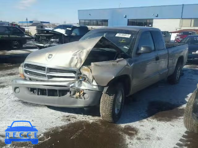 2002 DODGE DAKOTA SLT 1B7GL42X32S569181 image 1