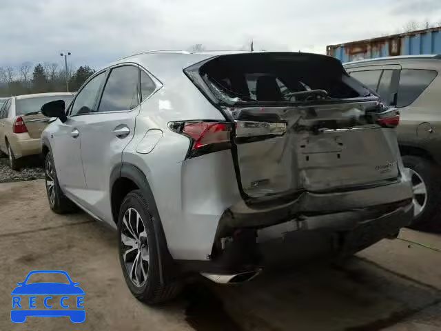 2016 LEXUS NX 200T JTJBARBZ8G2065230 image 2