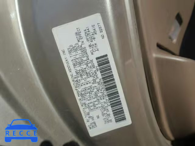 2003 TOYOTA SIENNA CE 4T3ZF19C73U532676 image 9