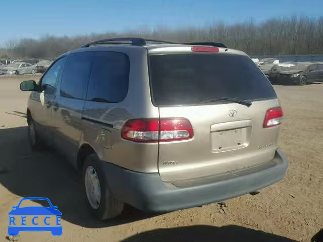 2003 TOYOTA SIENNA CE 4T3ZF19C73U532676 image 2