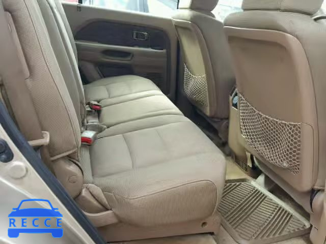 2006 HONDA PILOT LX 5FNYF28106B046027 зображення 5