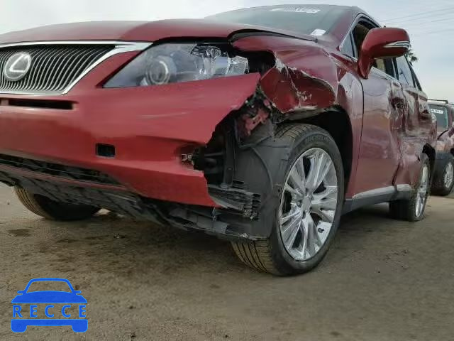 2010 LEXUS RX 450H JTJZB1BA8A2402042 image 8