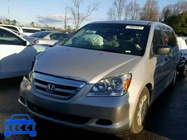 2007 HONDA ODYSSEY LX 5FNRL38277B019338 image 1