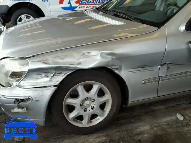 2000 MERCEDES-BENZ S430 WDBNG70J9YA058230 Bild 8