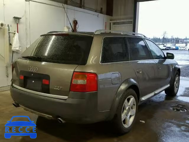 2002 AUDI ALLROAD WA1YD64BX2N121365 зображення 3