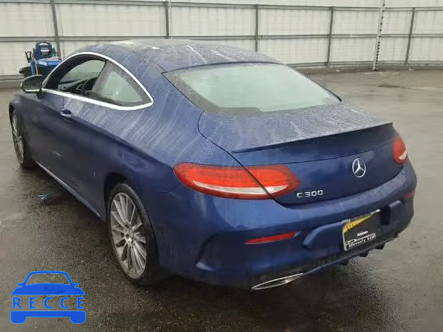 2017 MERCEDES-BENZ C 300 WDDWJ4JBXHF372524 image 2