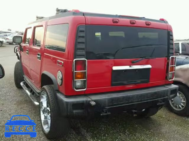 2004 HUMMER H2 5GRGN23U34H117099 image 2