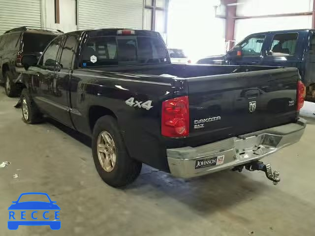 2005 DODGE DAKOTA SLT 1D7HW42N35S115808 image 2