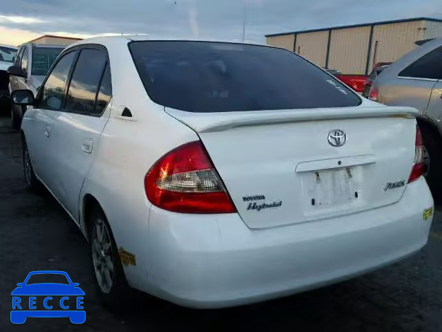 2001 TOYOTA PRIUS JT2BK12U810016496 image 2