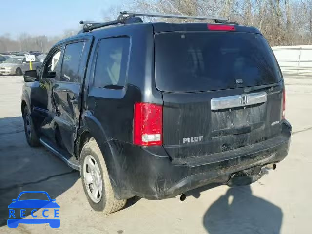 2012 HONDA PILOT LX 5FNYF4H28CB069877 image 2