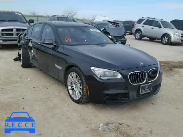 2014 BMW 750I XDRIV WBAYB6C55ED225132 зображення 0