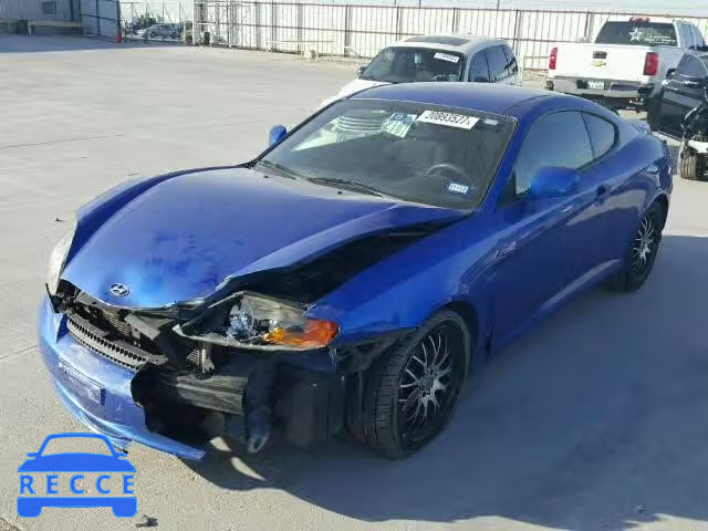 2004 HYUNDAI TIBURON KMHHM65D44U143629 image 1