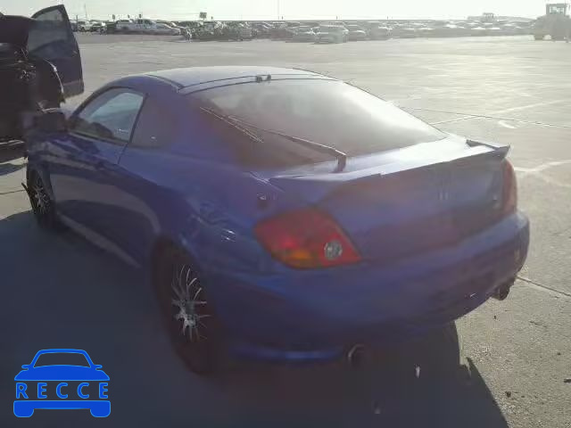 2004 HYUNDAI TIBURON KMHHM65D44U143629 image 2