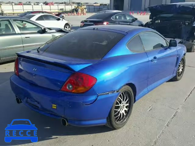 2004 HYUNDAI TIBURON KMHHM65D44U143629 image 3