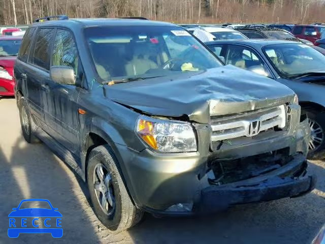 2008 HONDA PILOT EXL 5FNYF18638B029859 image 0