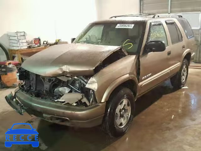 2004 CHEVROLET BLAZER 1GNDT13XX4K139741 image 1