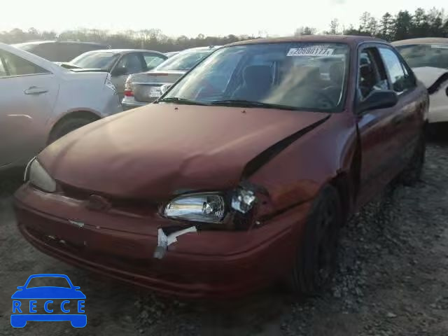 1998 CHEVROLET PRIZM/LSI 1Y1SK5287WZ412368 image 1