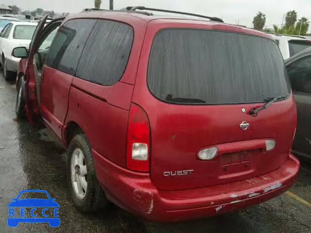 2002 NISSAN QUEST GXE 4N2ZN15T02D819407 image 2