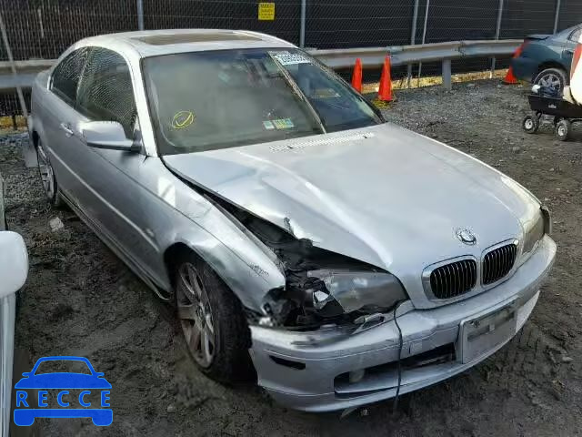 2001 BMW 325CI WBABN33421JW50130 image 0