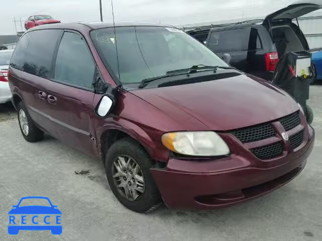 2002 DODGE CARAVAN SP 1B4GP45302B540442 Bild 0