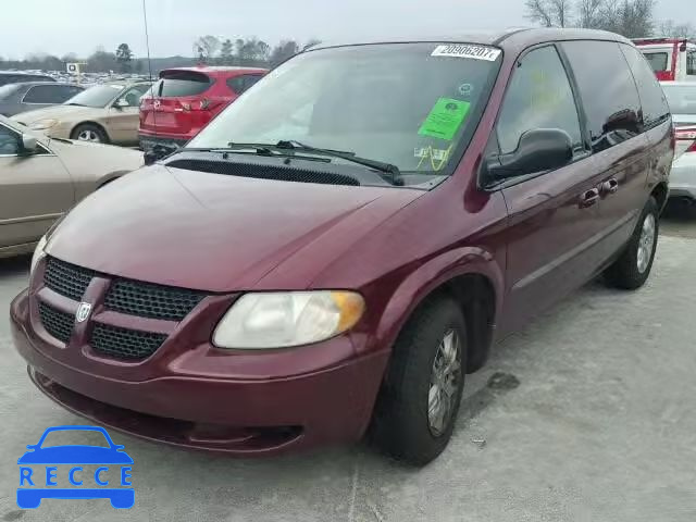 2002 DODGE CARAVAN SP 1B4GP45302B540442 Bild 1