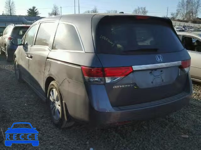 2016 HONDA ODYSSEY EX 5FNRL5H6XGB042675 image 2