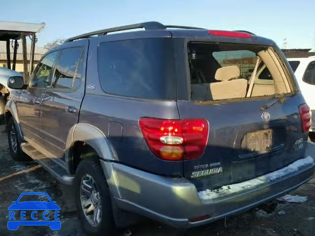 2004 TOYOTA SEQUOIA SR 5TDBT44A24S226957 зображення 2