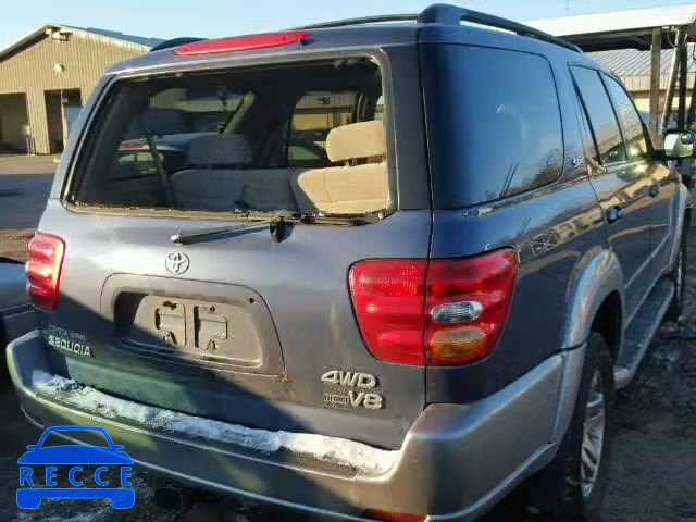 2004 TOYOTA SEQUOIA SR 5TDBT44A24S226957 зображення 3