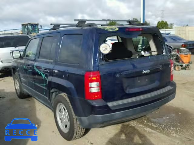 2012 JEEP PATRIOT SP 1C4NJPBA5CD627758 зображення 2