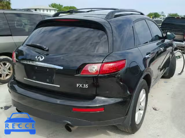 2004 INFINITI FX35 JNRAS08UX4X108645 зображення 3