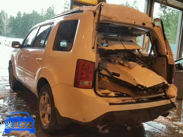 2014 HONDA PILOT EXL 5FNYF4H57EB031991 image 2