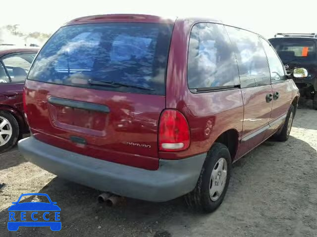 1998 DODGE CARAVAN 2B4GP25R4WR760747 зображення 3