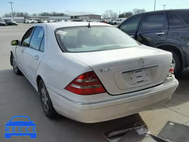 2000 MERCEDES-BENZ S430 WDBNG70JXYA041842 зображення 2