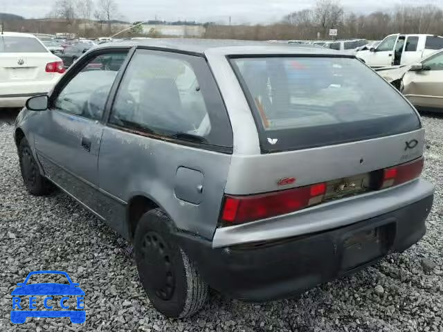 1994 GEO METRO 2C1MR2460R6703732 зображення 2