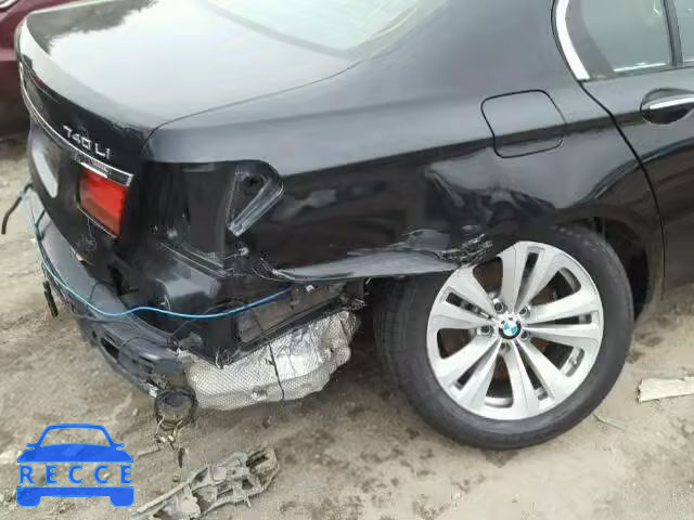 2015 BMW 740LXI WBAYF4C51FG291735 image 8