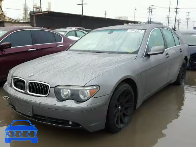 2002 BMW 745I WBAGL63412DP51981 image 1