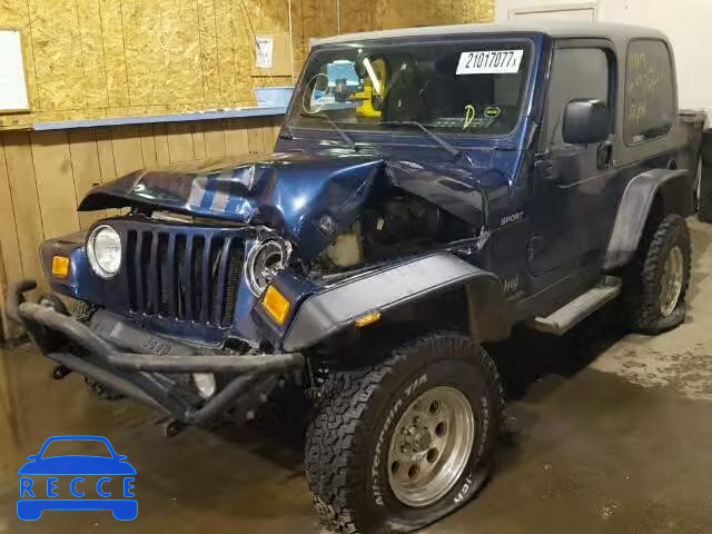 2003 JEEP WRANGLER S 1J4FA49S93P301035 Bild 1