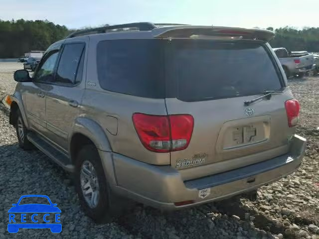 2005 TOYOTA SEQUOIA LI 5TDZT38A35S243528 зображення 2