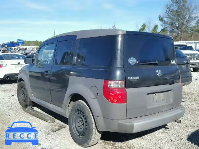 2005 HONDA ELEMENT LX 5J6YH18335L007122 image 2