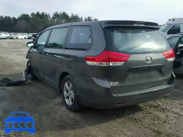 2013 TOYOTA SIENNA 5TDZK3DC0DS311387 image 2