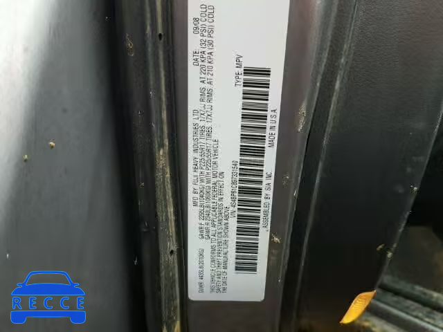 2009 SUBARU OUTBACK 2. 4S4BP61C897331540 зображення 9