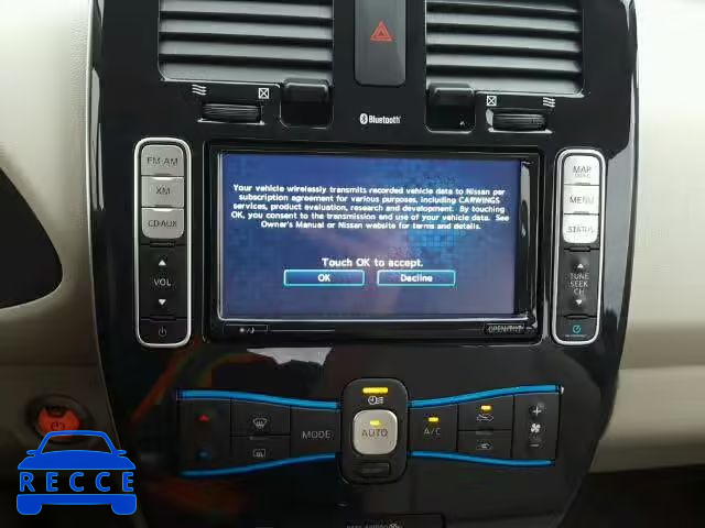 2012 NISSAN LEAF SV/SL JN1AZ0CPXCT026890 Bild 8