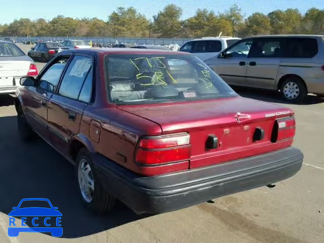 1992 TOYOTA COROLLA 2T1AE91A0NC177419 image 2