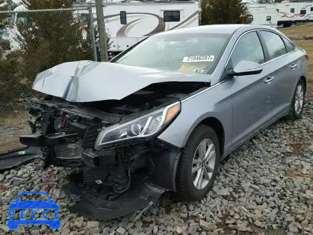 2015 HYUNDAI SONATA ECO 5NPE24AA5FH183485 зображення 1